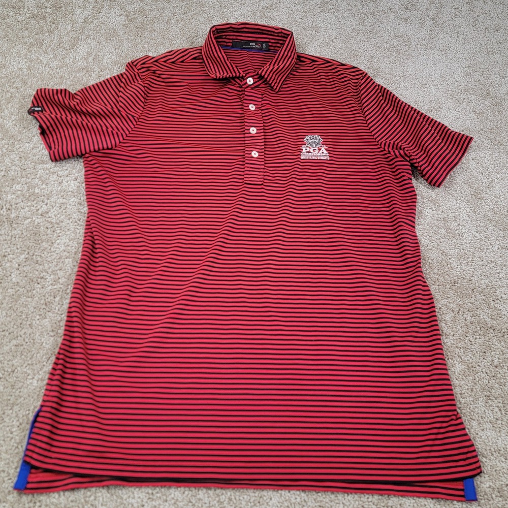 RLX Ralph Lauren PGA Championship 2015 Whistling Straits Golf Polo Men's Large - Picture 1 of 6